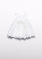 Vestido organza bordada Abel & Lula 5008
