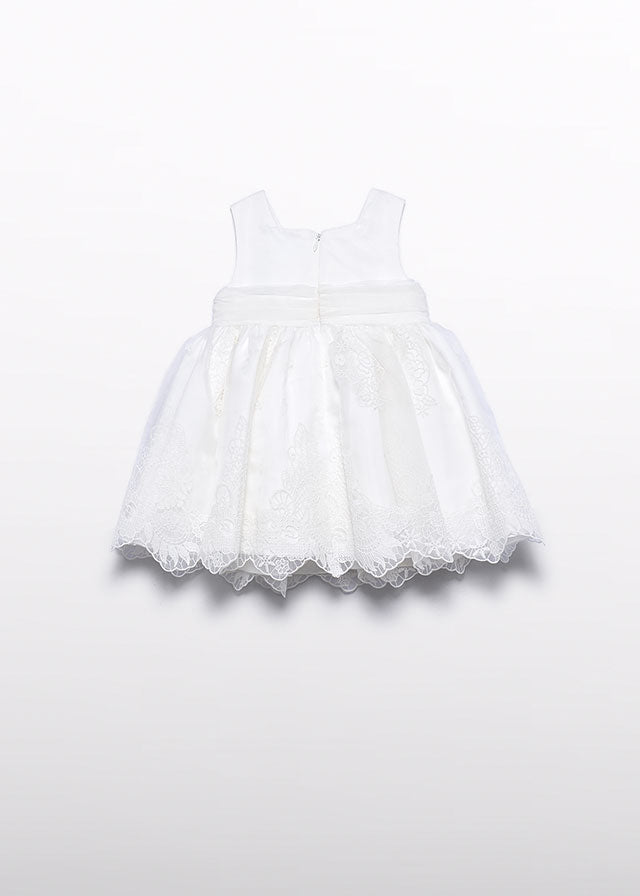 Vestido organza bordada Abel & Lula 5008