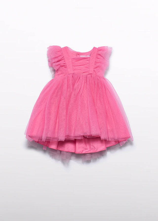Vestido tul volantes Abel & Lula 5012