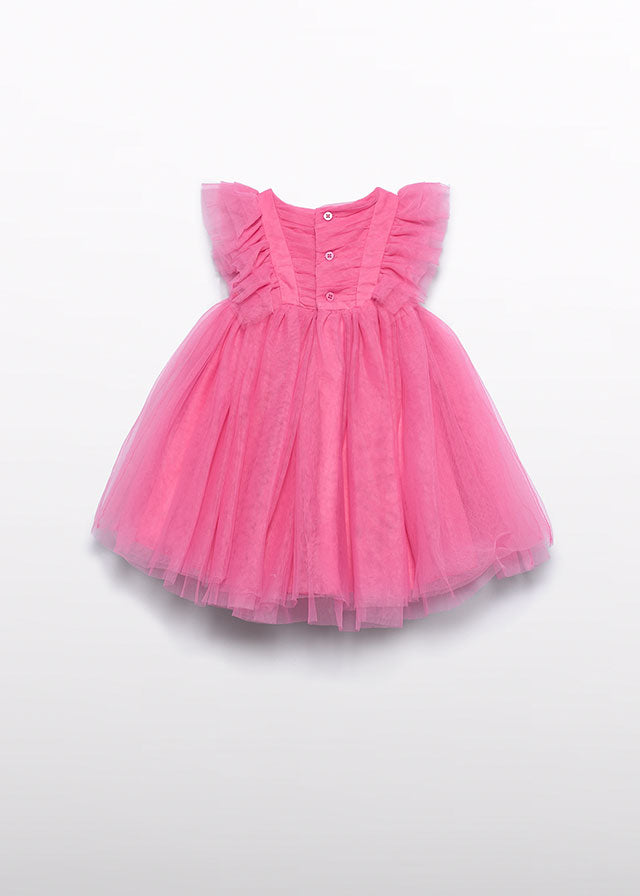 Vestido tul volantes Abel & Lula 5012