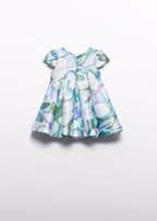 Vestido mikado estampado Abel & Lula 5013