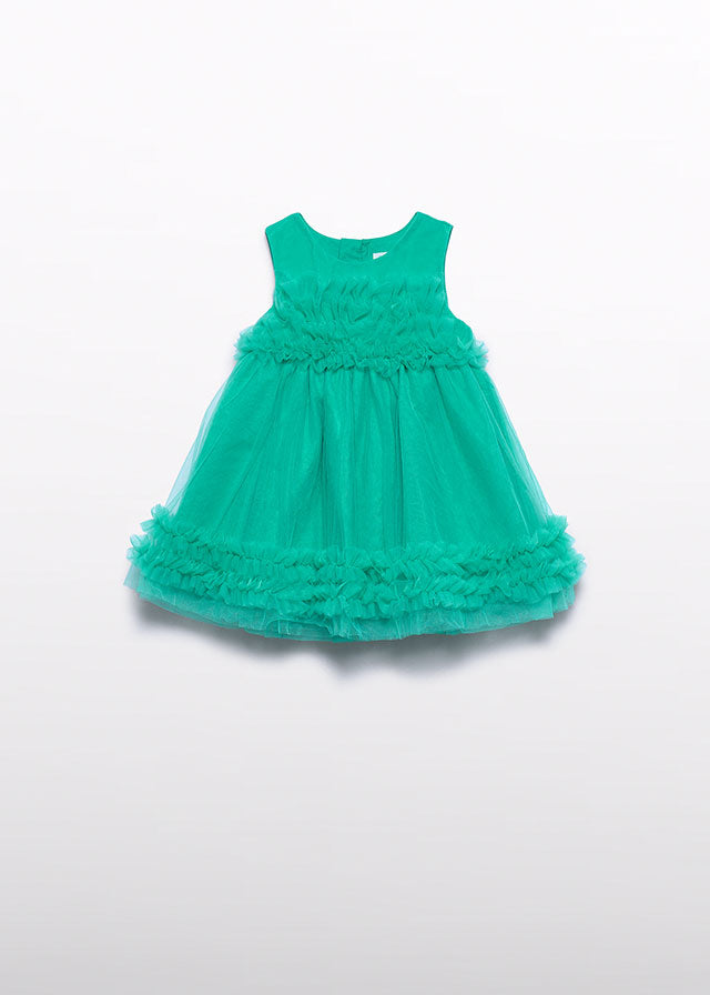 Vestido tul volantes Abel & Lula 5014