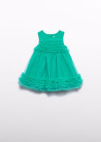 Vestido tul volantes Abel & Lula 5014