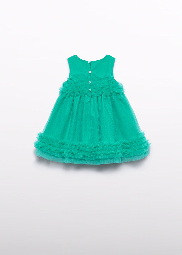 Vestido tul volantes Abel & Lula 5014