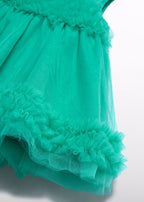 Vestido tul volantes Abel & Lula 5014
