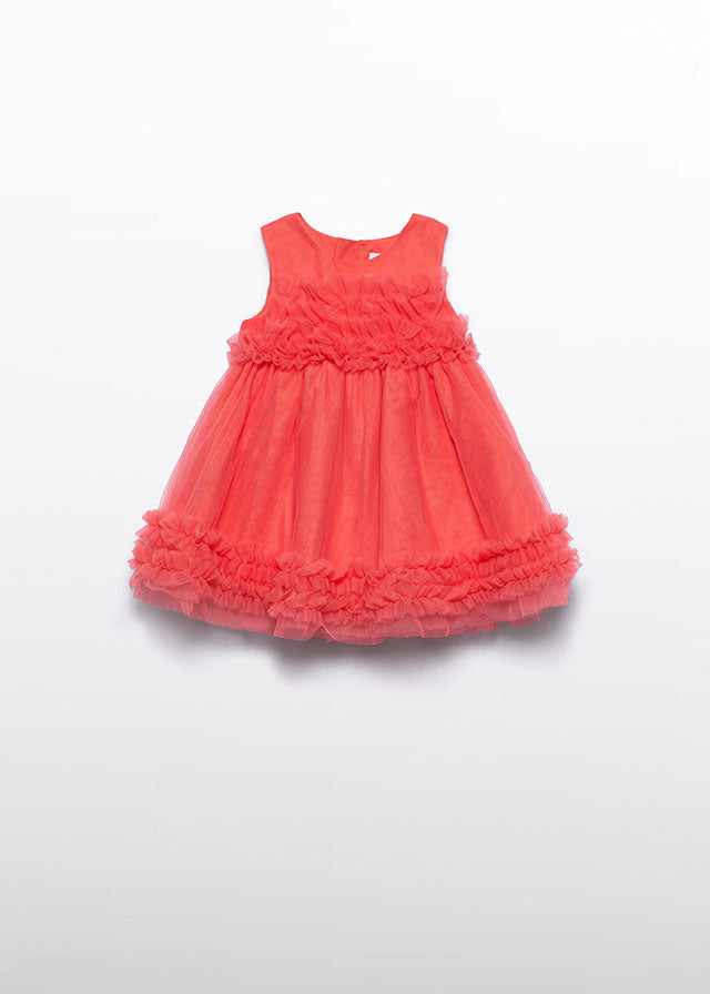 Vestido tul volantes Abel & Lula 5014