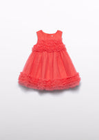 Vestido tul volantes Abel & Lula 5014