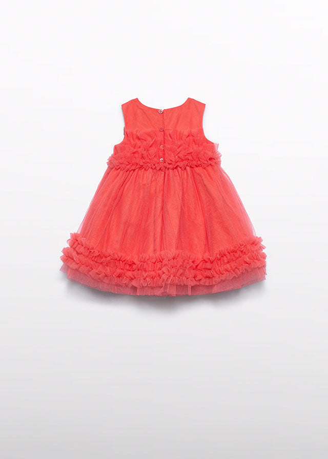 Vestido tul volantes Abel & Lula 5014