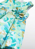 Vestido monofilamento estampa Abel & Lula 5016