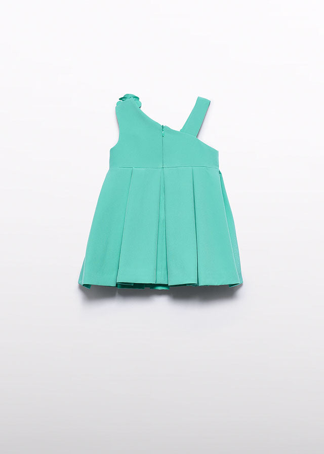 Vestido crepe asimetrico Abel & Lula 5018