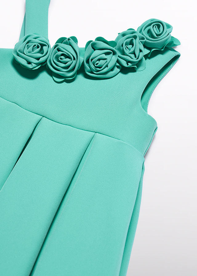 Vestido crepe asimetrico Abel & Lula 5018