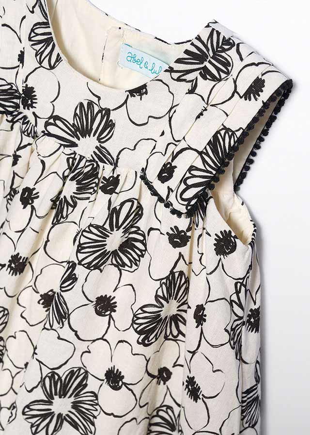 Vestido estampado flores Abel & Lula 5023