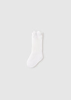 Calcetin alto mayoral Blanco 10138