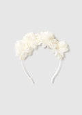 Diadema flores tul mayoral 10154