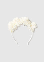 Diadema flores tul mayoral 10154