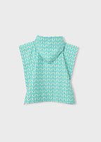 Poncho playa estampado mayoral 10224