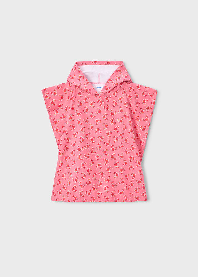 Poncho playa estampado mayoral 10224