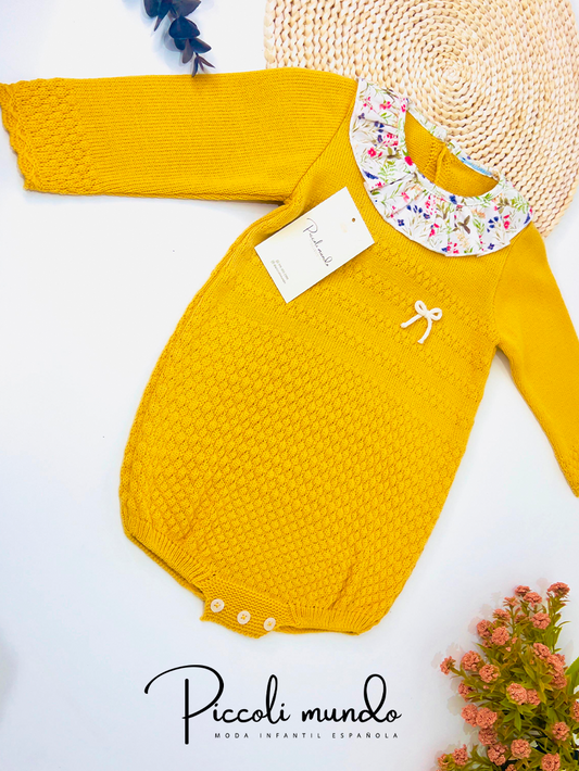 Body Amarillo Bebé