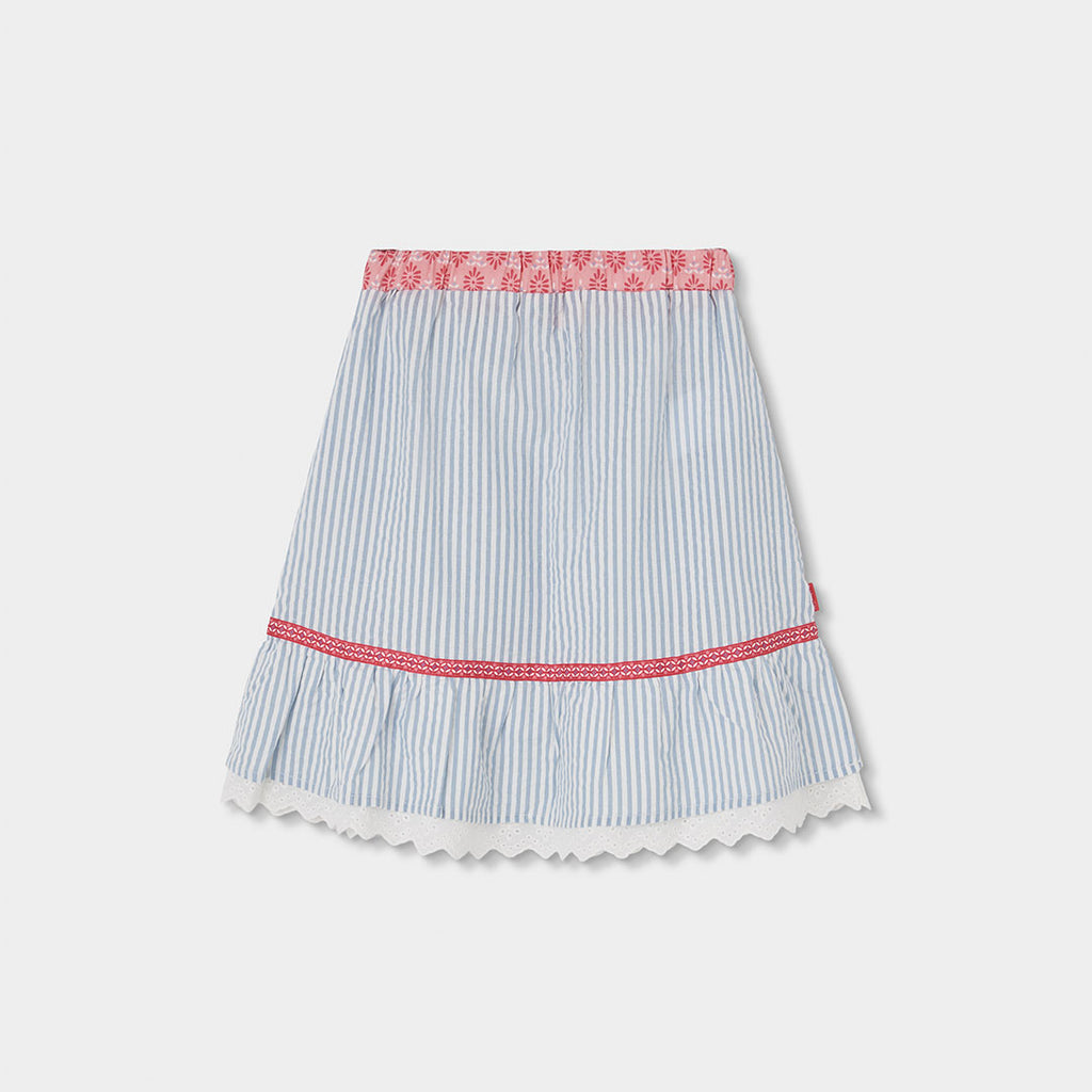 Falda popelín combinada 303095 Boboli
