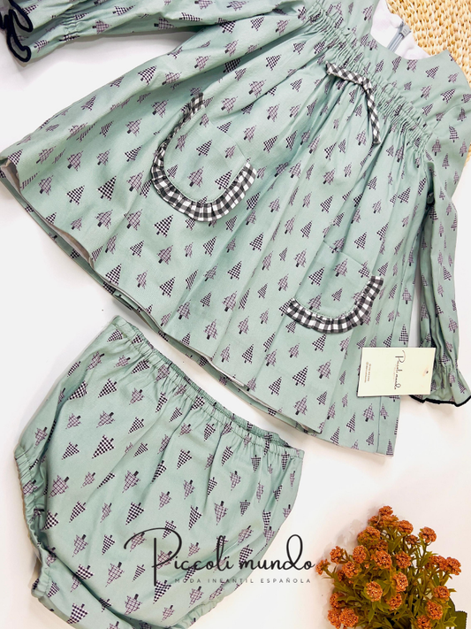 Vestido Bebé con Braguita