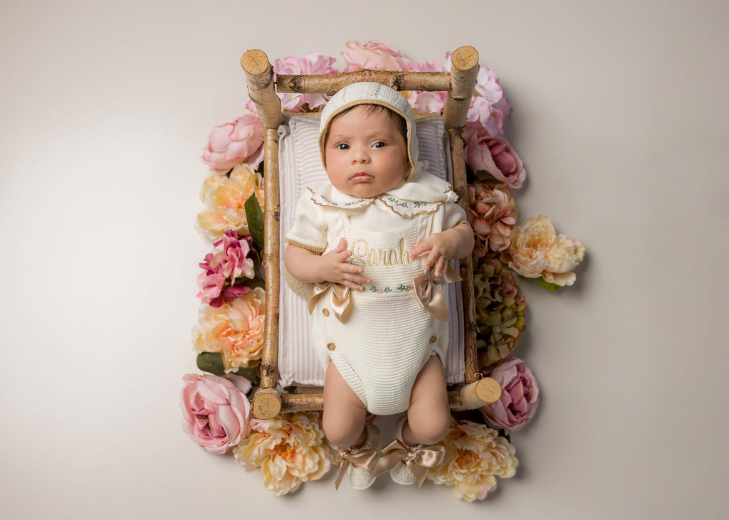 Primera Puesta Princesa Corta Perla Camel