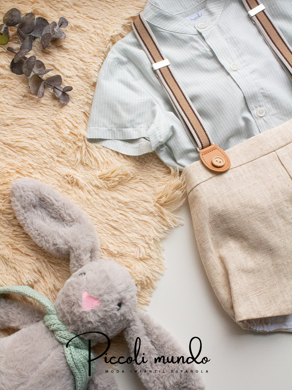 Conjunto Bebé con Tirantes