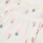 Vestido de tejido fantasía 703077 Boboli