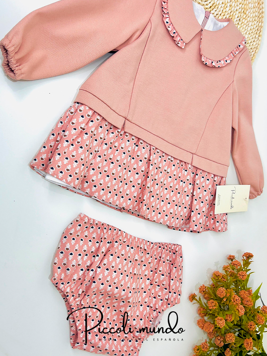 Vestido Bebé con Braguita