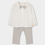 Conjunto lino de bebé niño 803090 Boboli