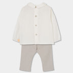 Conjunto lino de bebé niño 803090 Boboli