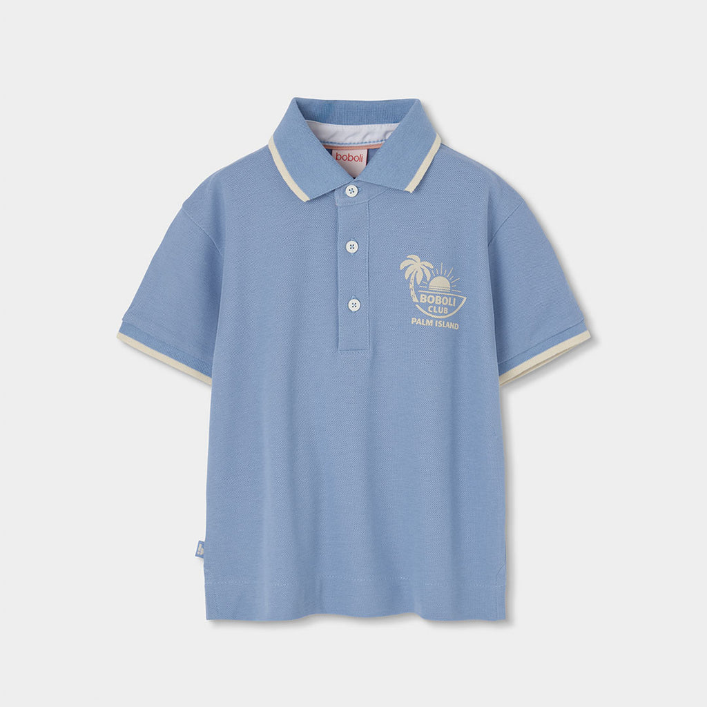 Polo piqué de niño 833004 Boboli