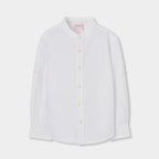 Camisa lino manga larga 863030 Boboli