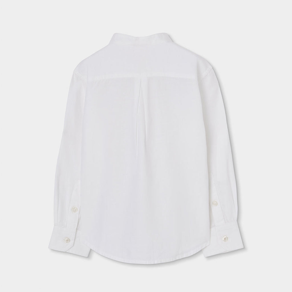 Camisa lino manga larga 863030 Boboli