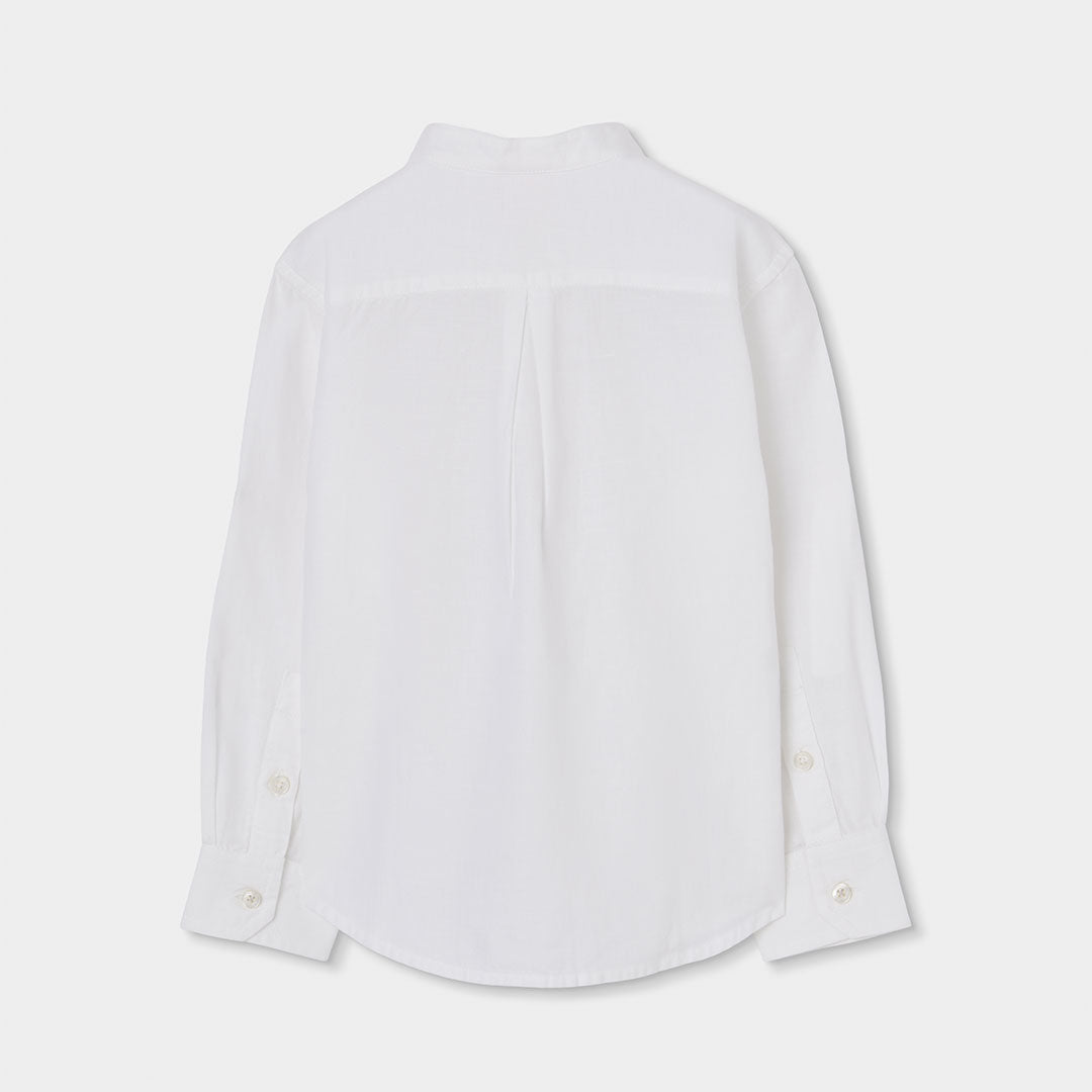 Camisa lino manga larga 863030 Boboli