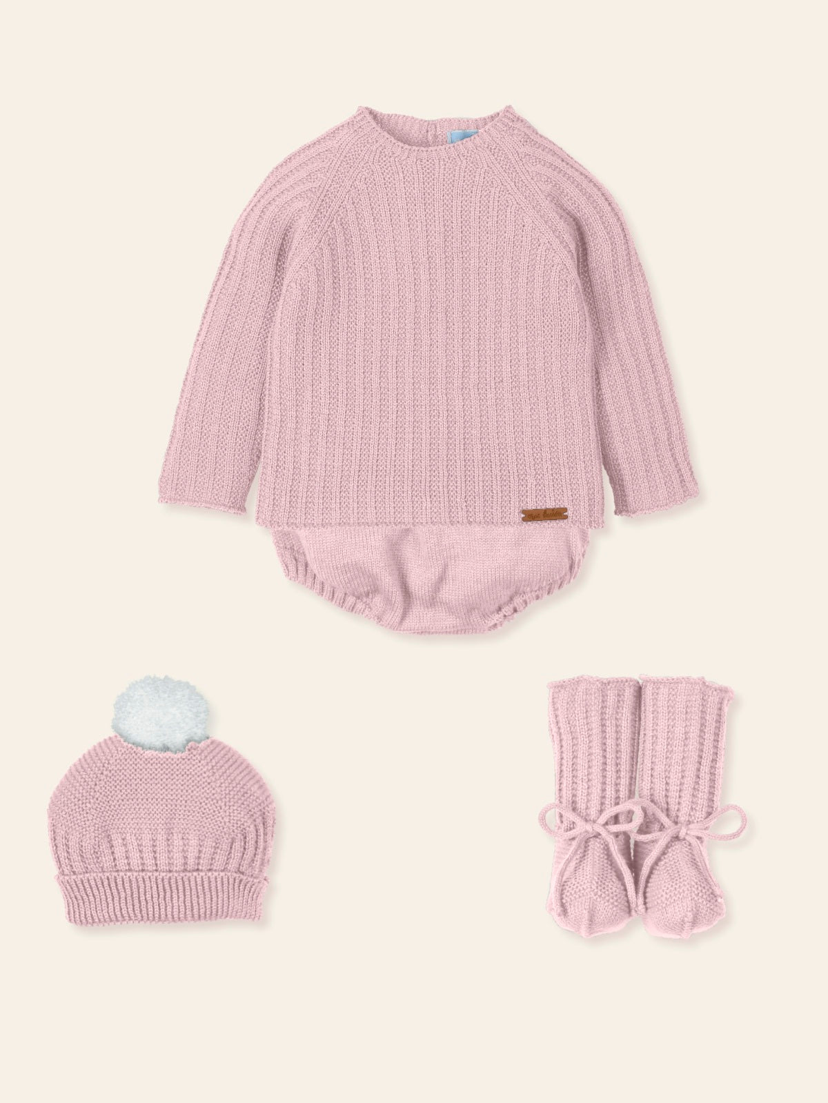 Conjunto Baby Tejido Niña