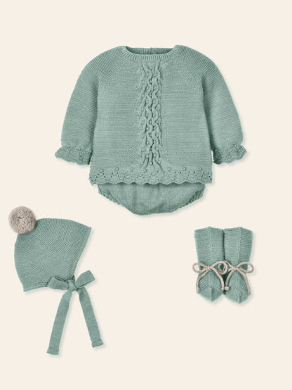 Conjunto Baby Tejido Niña