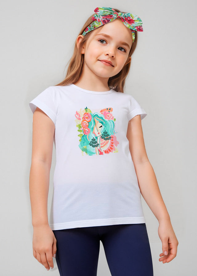 Camiseta niña Mayoral 3009