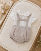 conjunto romper con camisa en lino martin aranda