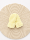 Mitones Guantes Manoplas Amarillo