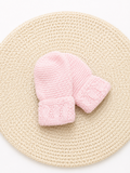 Mitones Guantes Manoplas Rosa Bebé