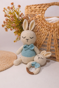 Set de Peluche y Sonajero Crochet