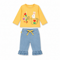 Conjunto punto de bebé niña 143008 Boboli