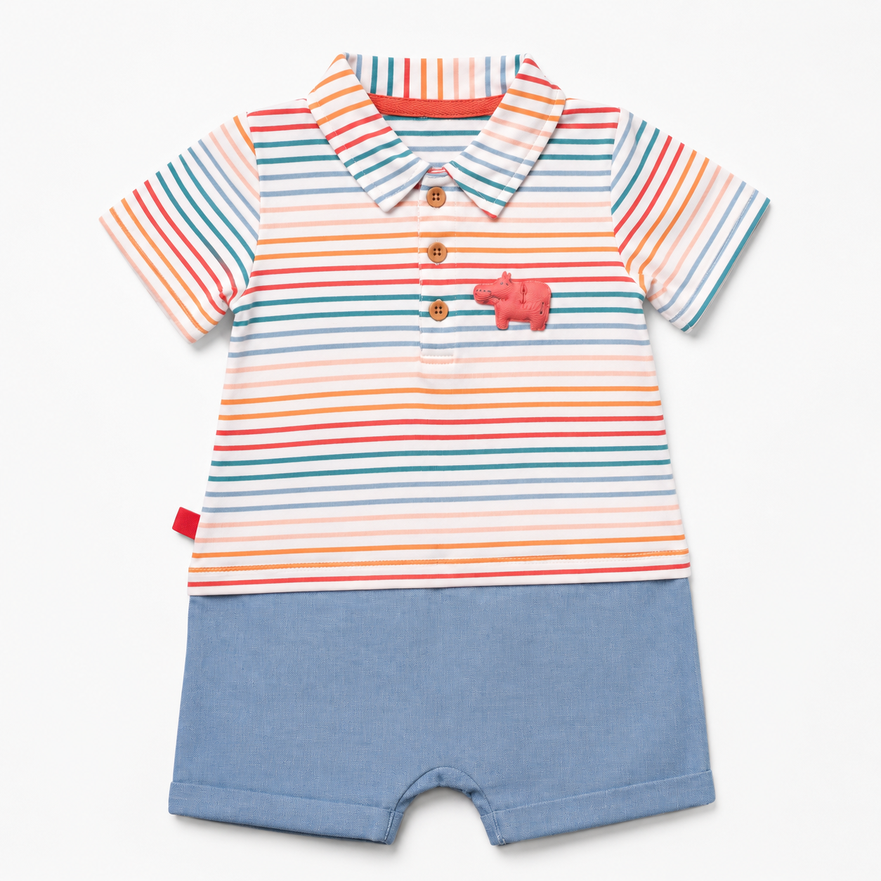 Pelele punto combinado 253011 Boboli