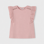 Camiseta m/c crochet mayoral 3010