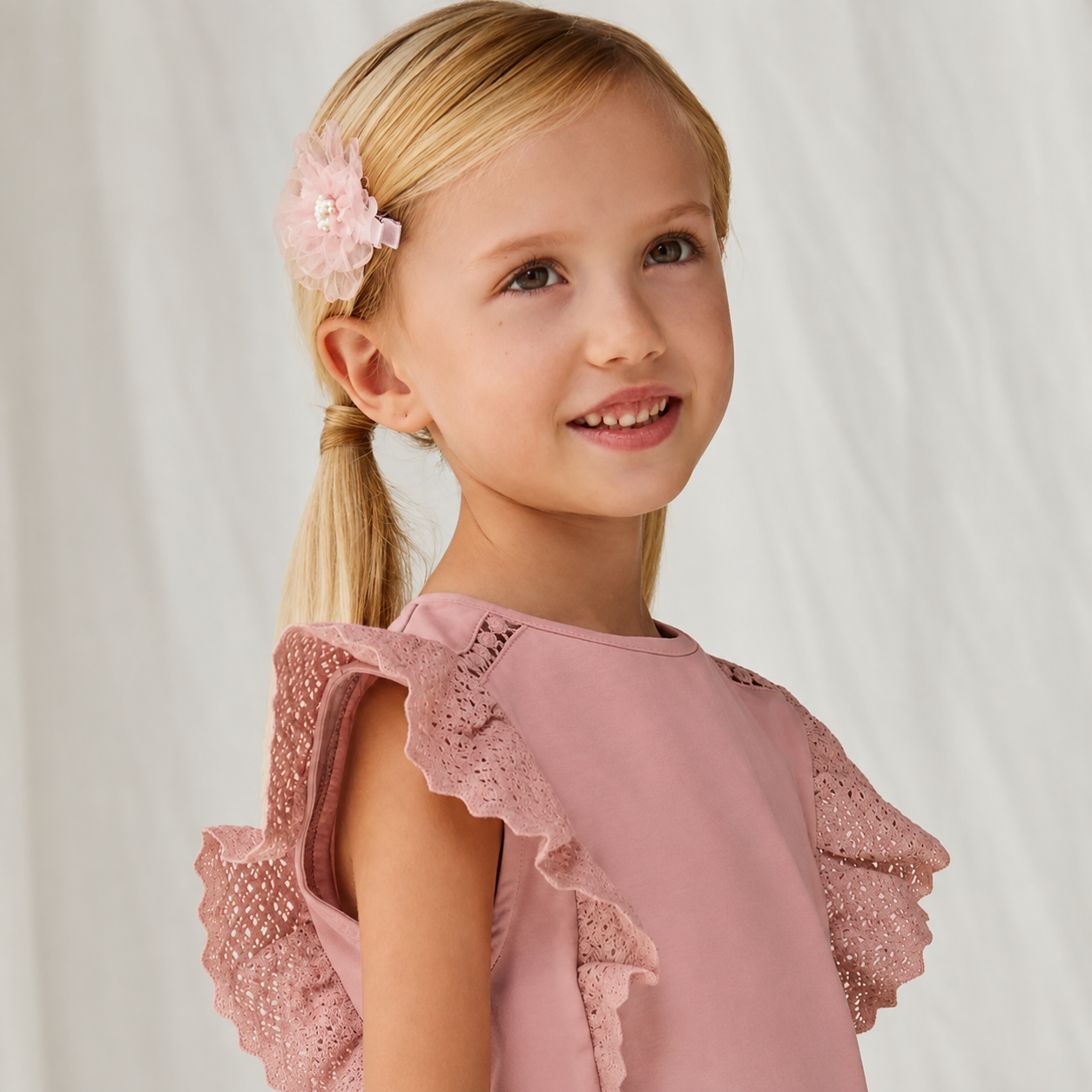 Camiseta m/c crochet mayoral 3010