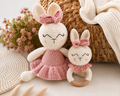 Set de Peluche y Sonajero Crochet