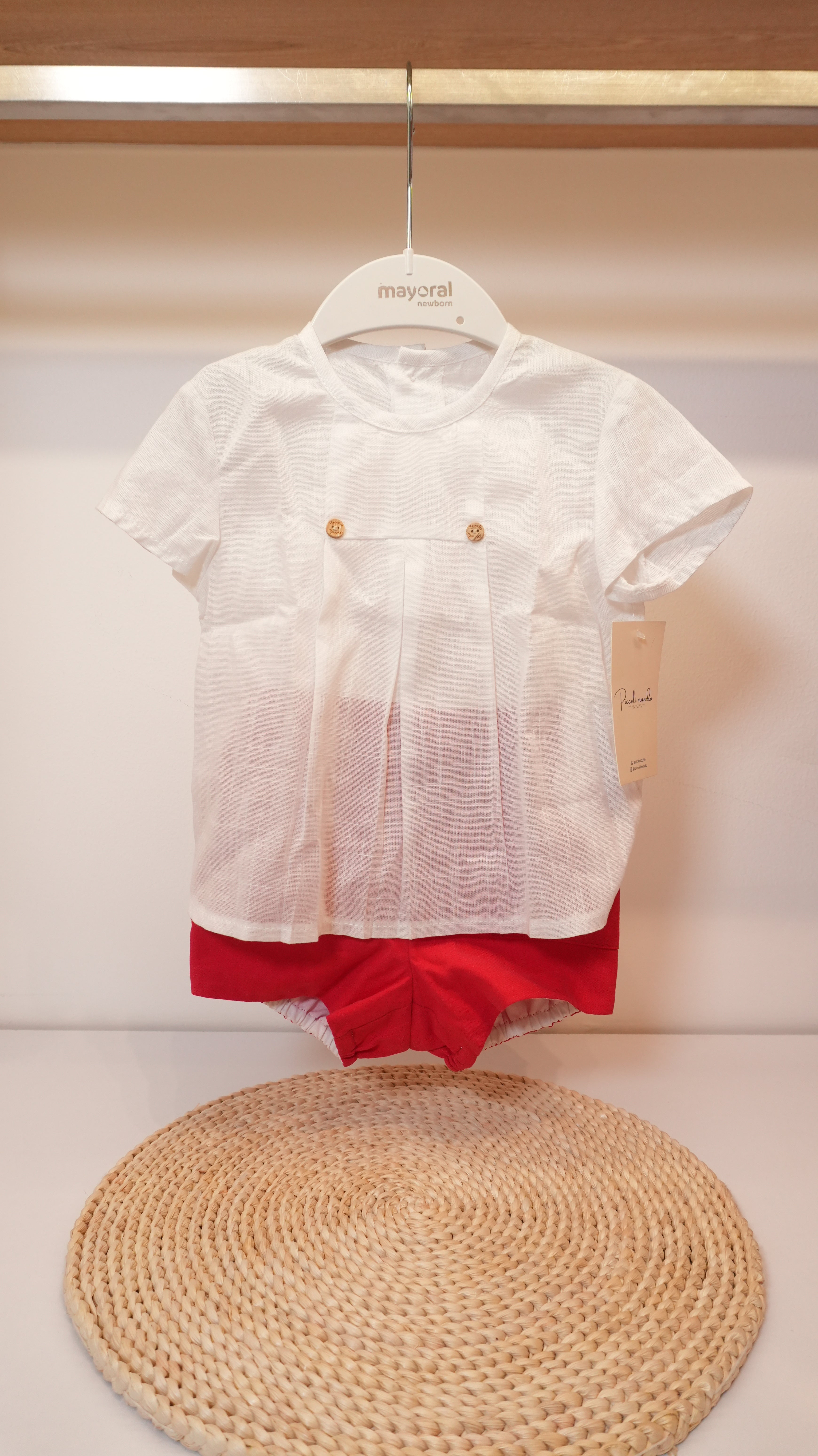 Conj. Bebé Pantalón Corto