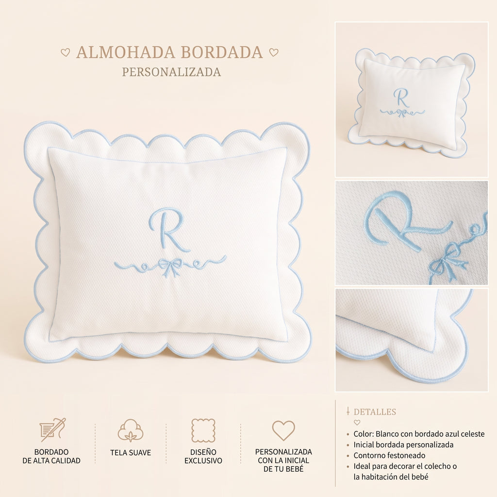 Funda de Almohada Celeste
