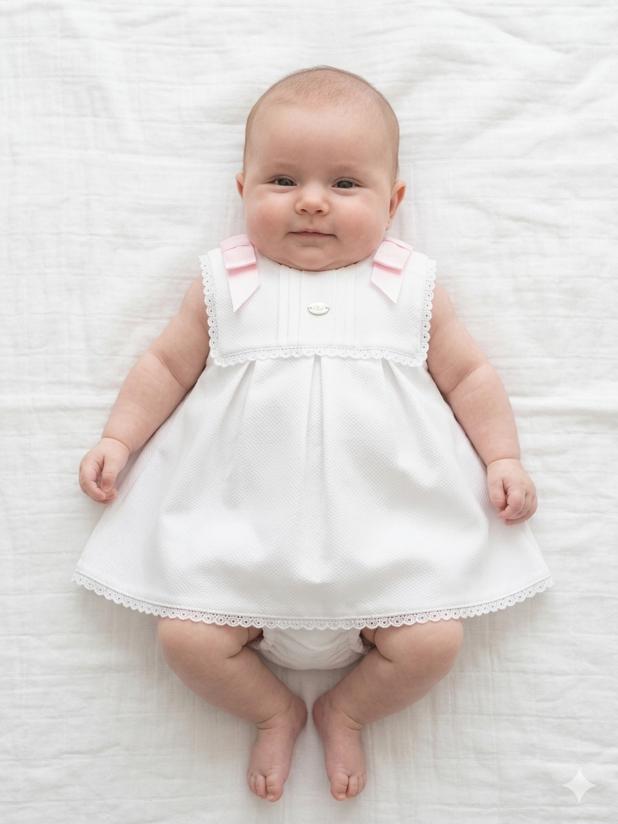vestido pique martin aranda