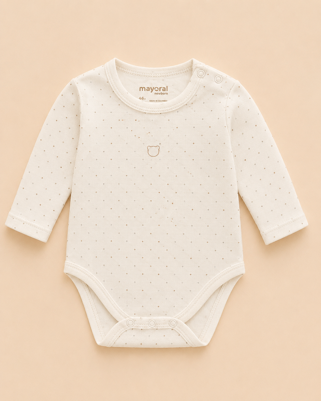 Body PUNTOS GRIS Y MARRON m/l  mayoral 2712